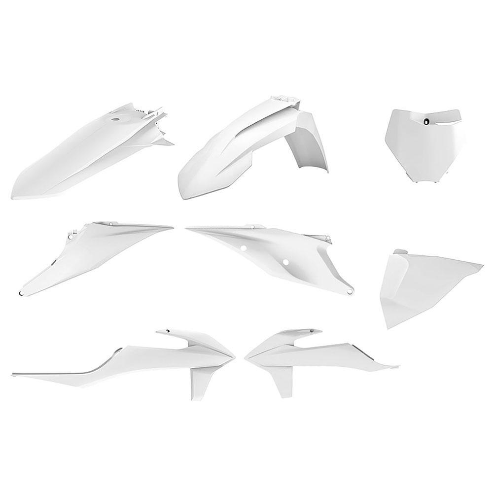 Polisport 75-909-13 Plastics MX Kit White for KTM SX/SX-F 19-20