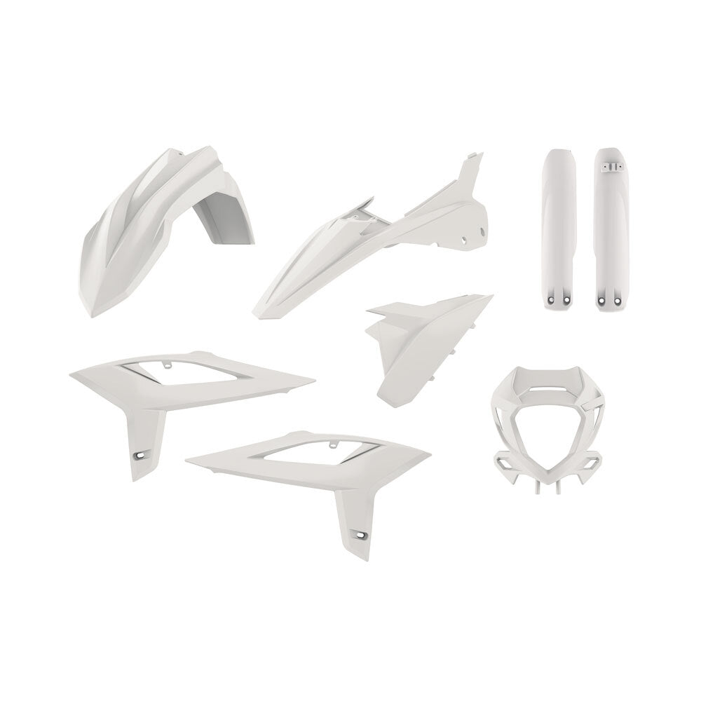 Polisport 75-909-29 Plastics Enduro Kit White for Beta RR 2T/4T 20-22