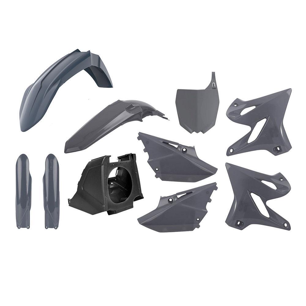 Polisport 75-909-32 Restyle Plastics MX Kit Nardo Grey for Yamaha YZ125/250 02-21