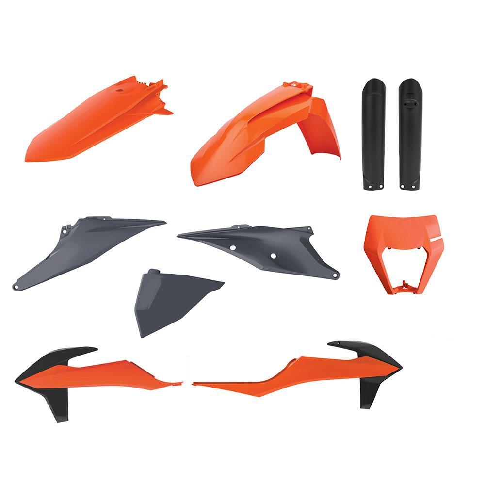 Polisport 75-910-40 Enduro Plastic Kit OEM 2021 Colours for KTM EXC/EXC-F/XC-W/XCF-W 20-23