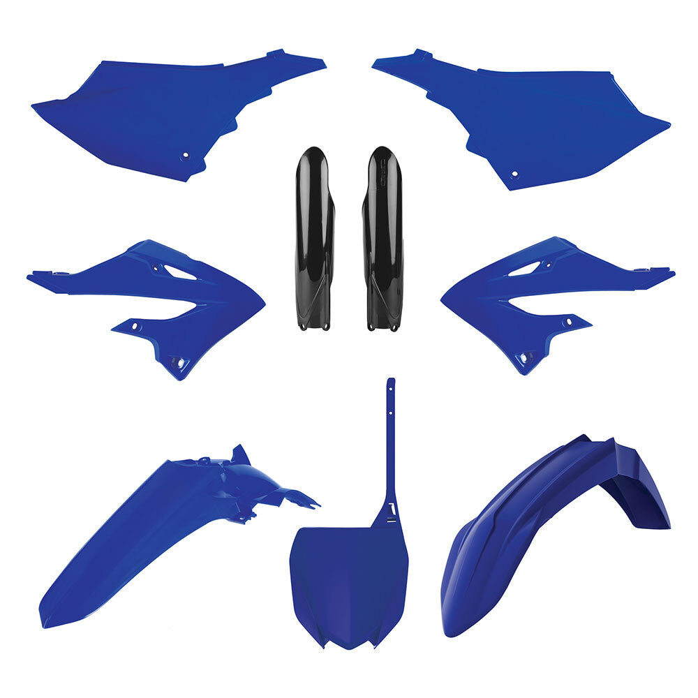 Polisport 75-911-27 Plastics MX Kit OEM 2022 Colours (Inc. Fork Guard Protectors) for Yamaha YZ125/250 22-24