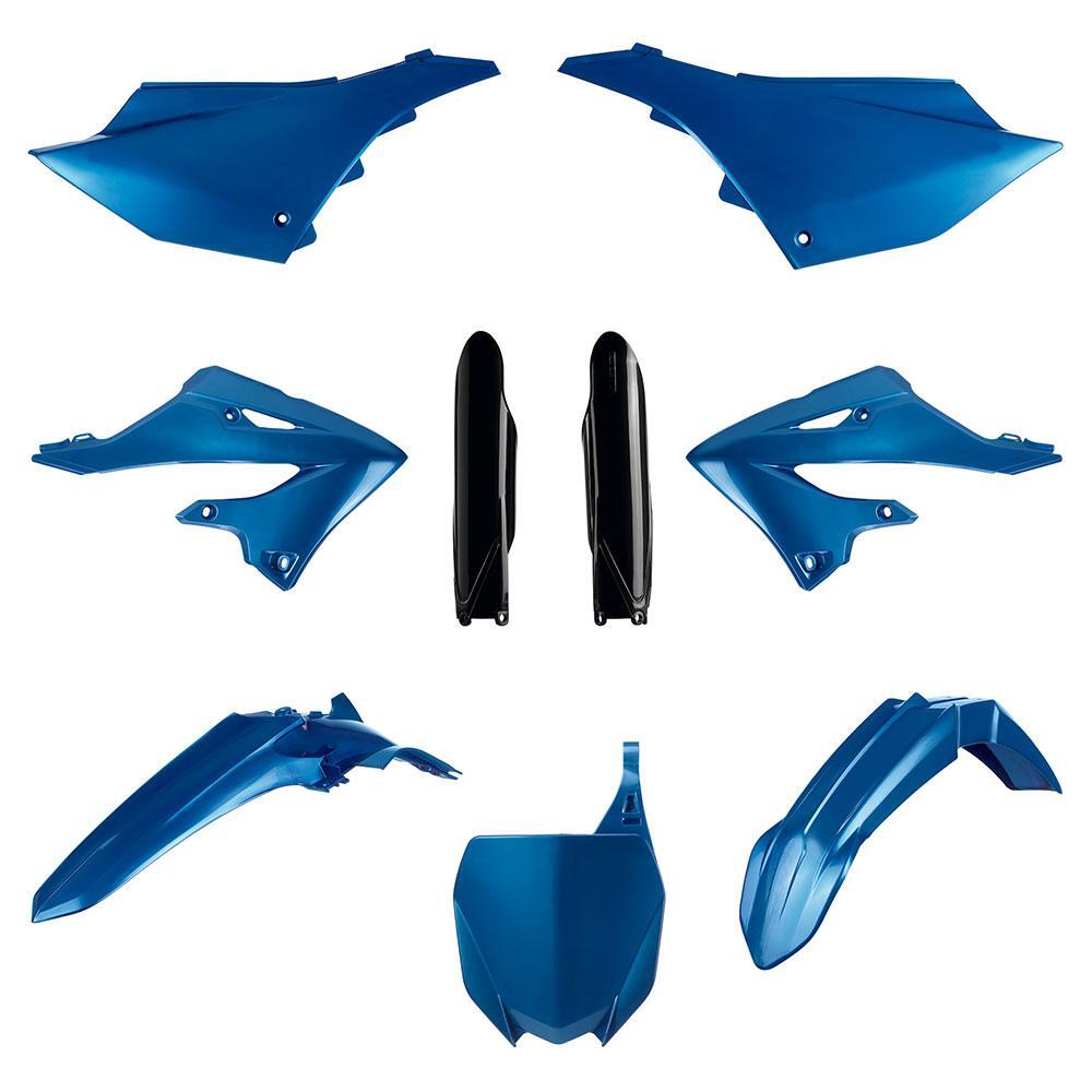 Polisport 75-911-31 Plastics MX Kit Blue (Inc. Fork Guard Protectors) for Yamaha YZ125/250 22-24