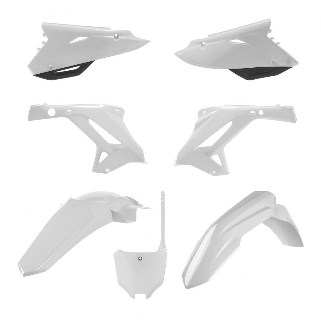 Polisport 75-913-10 Restyle Plastics MX Kit White for Honda CR125/250 02-07