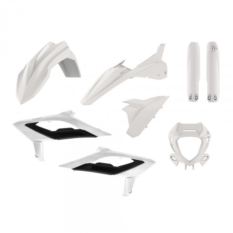 Polisport 75-913-16 Plastics Enduro Kit White for Beta RR 2T/4T 2023