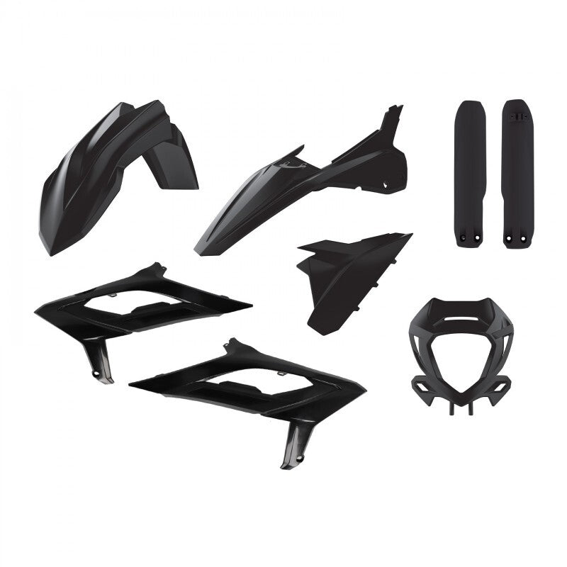 Polisport 75-913-17 Plastics Enduro Kit Black for Beta RR 2T/4T 2023