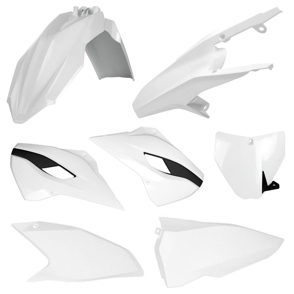 Polisport 75-913-32 MX Plastic Kit White for Husqvarna TC/FC 14-15