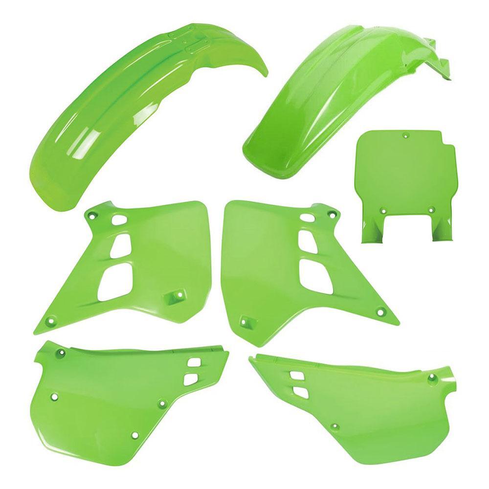 Polisport 75-913-35 MX Plastic Kit OEM Colours for Kawasaki KX125 90-91