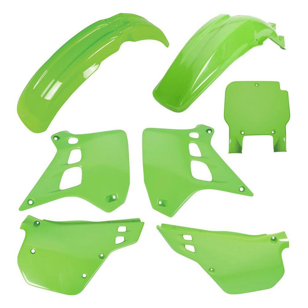 Polisport 75-913-36 MX Plastic Kit OEM Colours for Kawasaki KX250 90-91