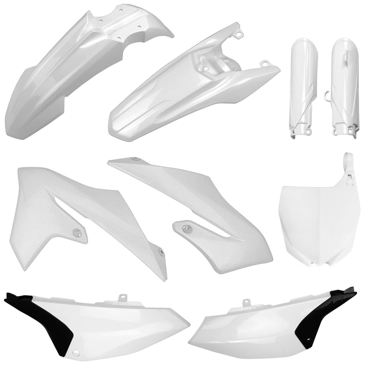 Polisport 75-913-41 MX Plastic Kit White for Yamaha YZ65 19-23