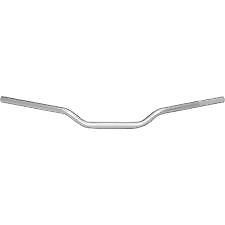 Renthal 7541S Road Low Bend 7/8" Handlebar Silver