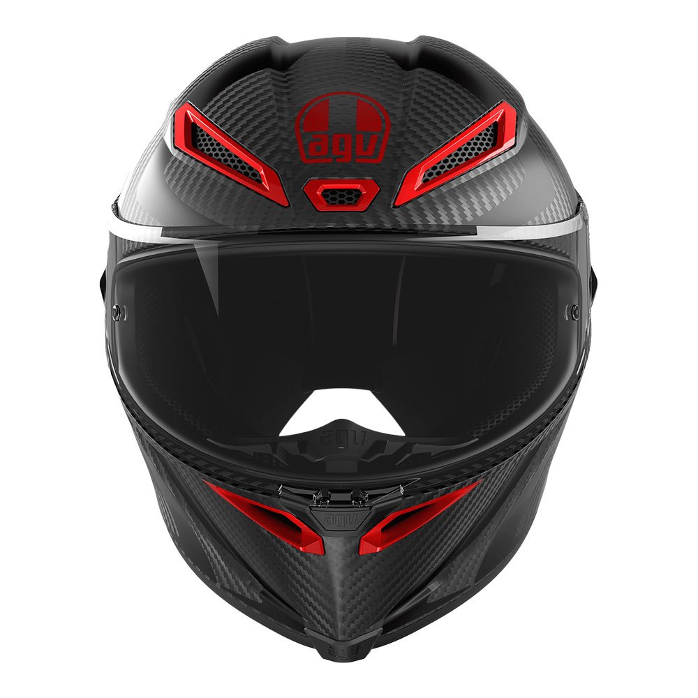 AGV Pista GP RR Intrepido Matte Carbon/Black/Red Helmet