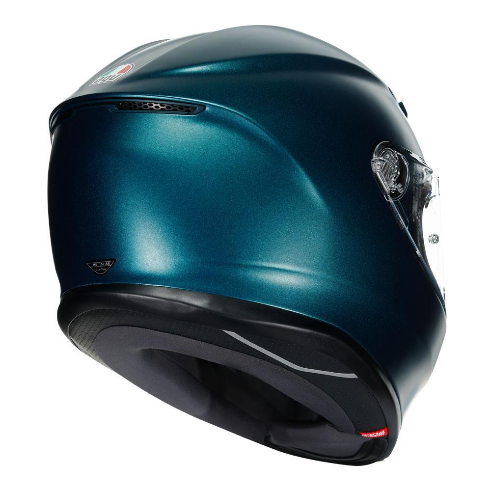 AGV K6 Matte Petrolio Helmet