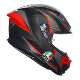 AGV K6 S Slashcut Black/Red Helmet