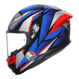 AGV K6 S Slashcut Blue/Red Helmet