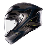 AGV K6 S Enhance Matte Grey/Fluro Yellow Helmet