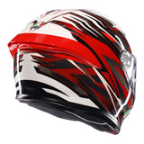 AGV K6 S Reeval White/Red/Grey Helmet