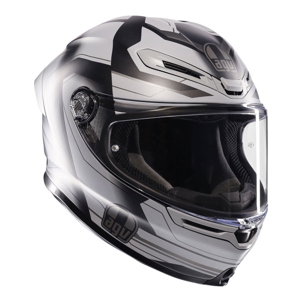 AGV K6 S Ultrasonic Matte Black/Grey Helmet