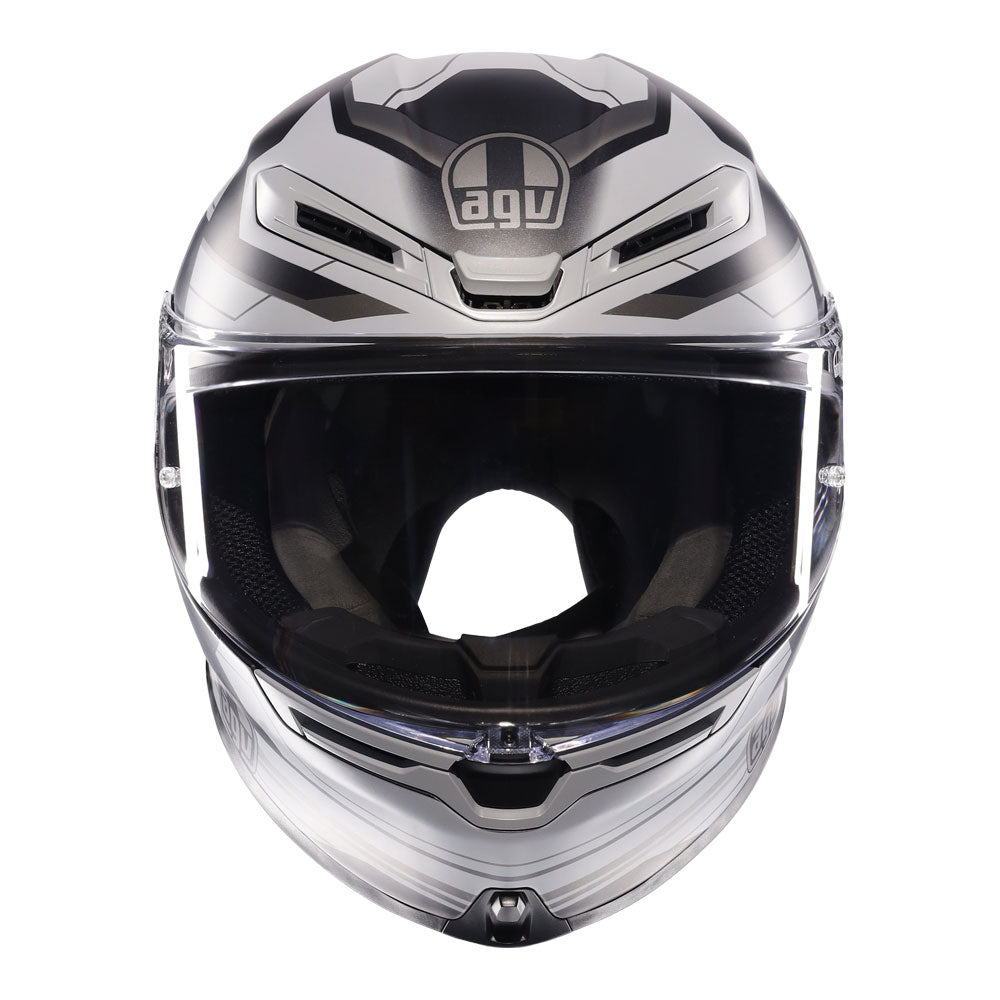 AGV K6 S Ultrasonic Matte Black/Grey Helmet