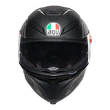 AGV K5 S Tornado Matte Black/Silver Helmet - EasyR