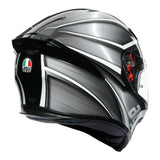 AGV K5 S Tempest Black/Silver Helmet - EasyR