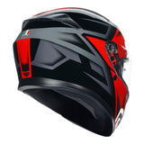 AGV K3 Compound Black/Red Helmet