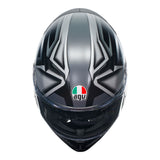 AGV K3 Compound Matte Black/Grey Helmet