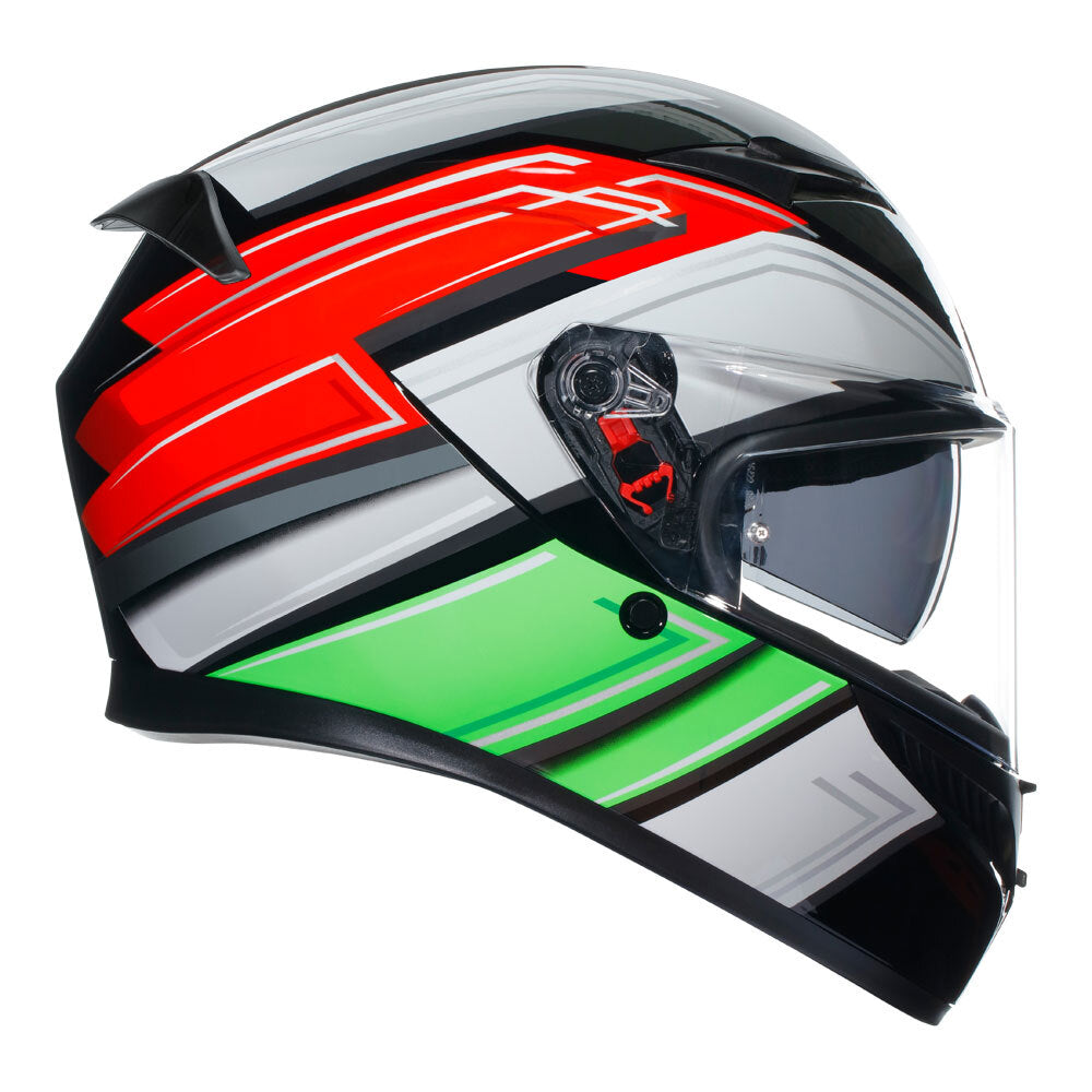 AGV K3 Wing Black/Italy Helmet