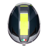 AGV K3 Shade Grey/Fluro Yellow Helmet