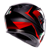 AGV K3 Striga Matte Black/Grey/Red Helmet