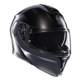 AGV Streetmodular Resia Matte Black/Grey Helmet