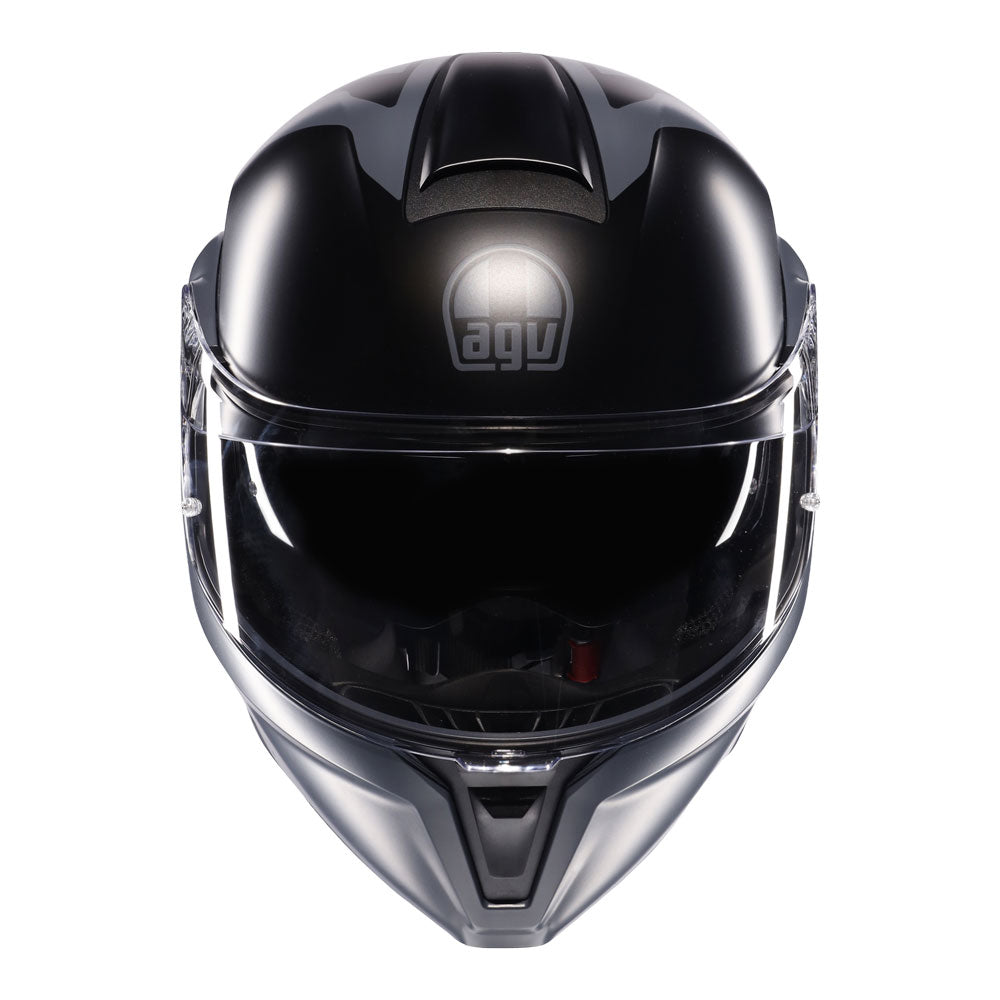 AGV Streetmodular Resia Matte Black/Grey Helmet