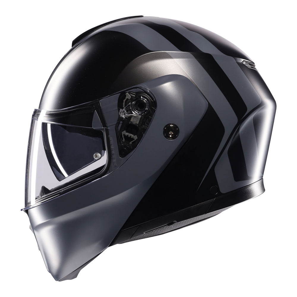 AGV Streetmodular Resia Matte Black/Grey Helmet