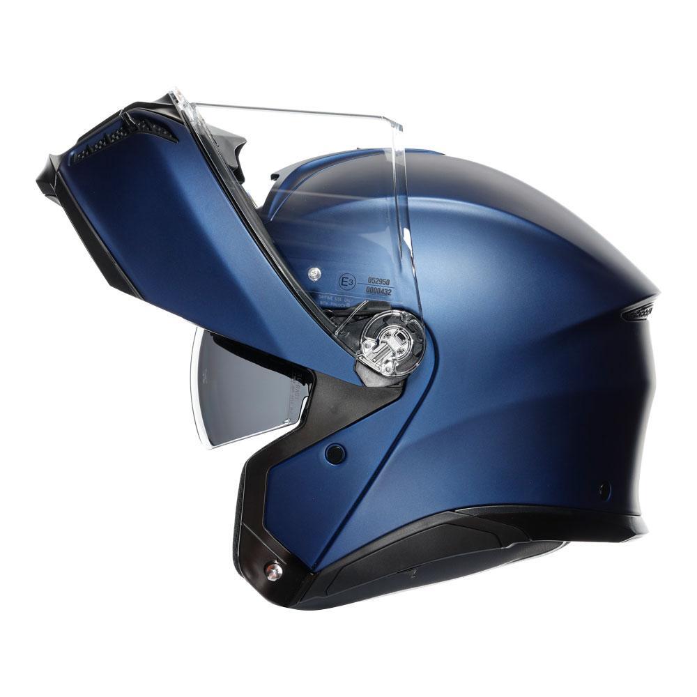 AGV Tourmodular Galassia Matte Blue Helmet - EasyR