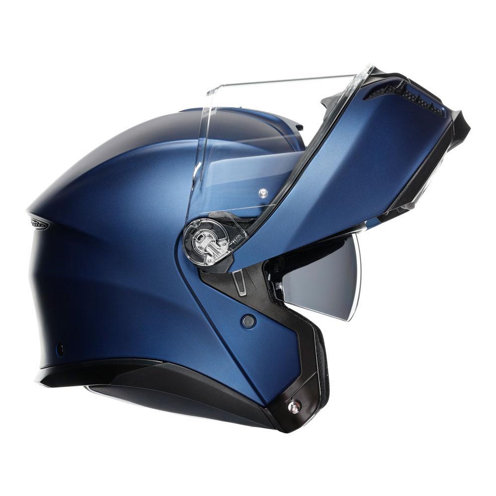 AGV Tourmodular Galassia Matte Blue Helmet - EasyR