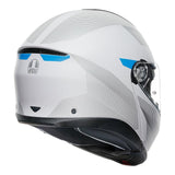 AGV Tourmodular Frequency Light Grey/Blue Helmet