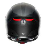 AGV Tourmodular Frequency Matte Gunmetal/Red Helmet