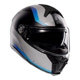 AGV Tourmodular Stray Matte Black/Grey/Blue Helmet