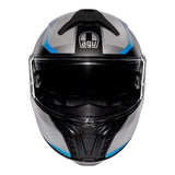 AGV Tourmodular Stray Matte Black/Grey/Blue Helmet