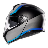 AGV Tourmodular Stray Matte Black/Grey/Blue Helmet