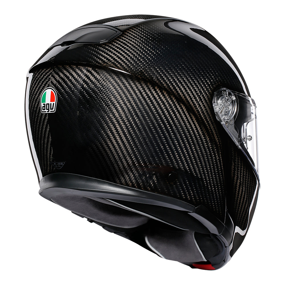 AGV Sportmodular Glossy Carbon Helmet - EasyR