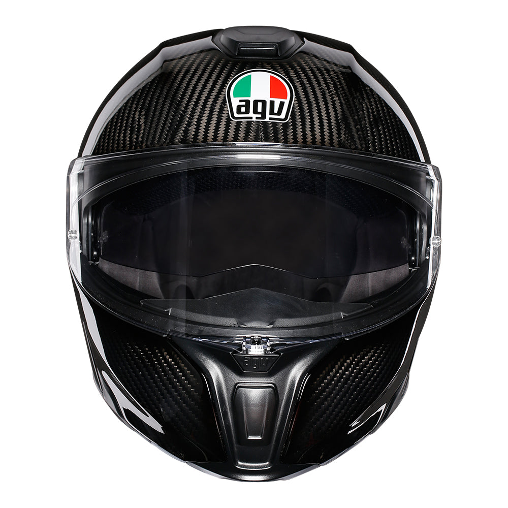 AGV Sportmodular Glossy Carbon Helmet - EasyR