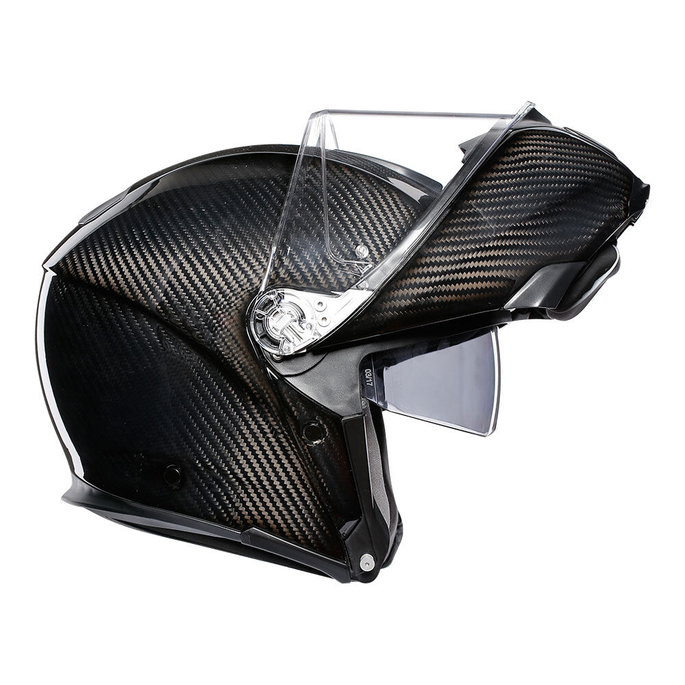 AGV Sportmodular Glossy Carbon Helmet - EasyR