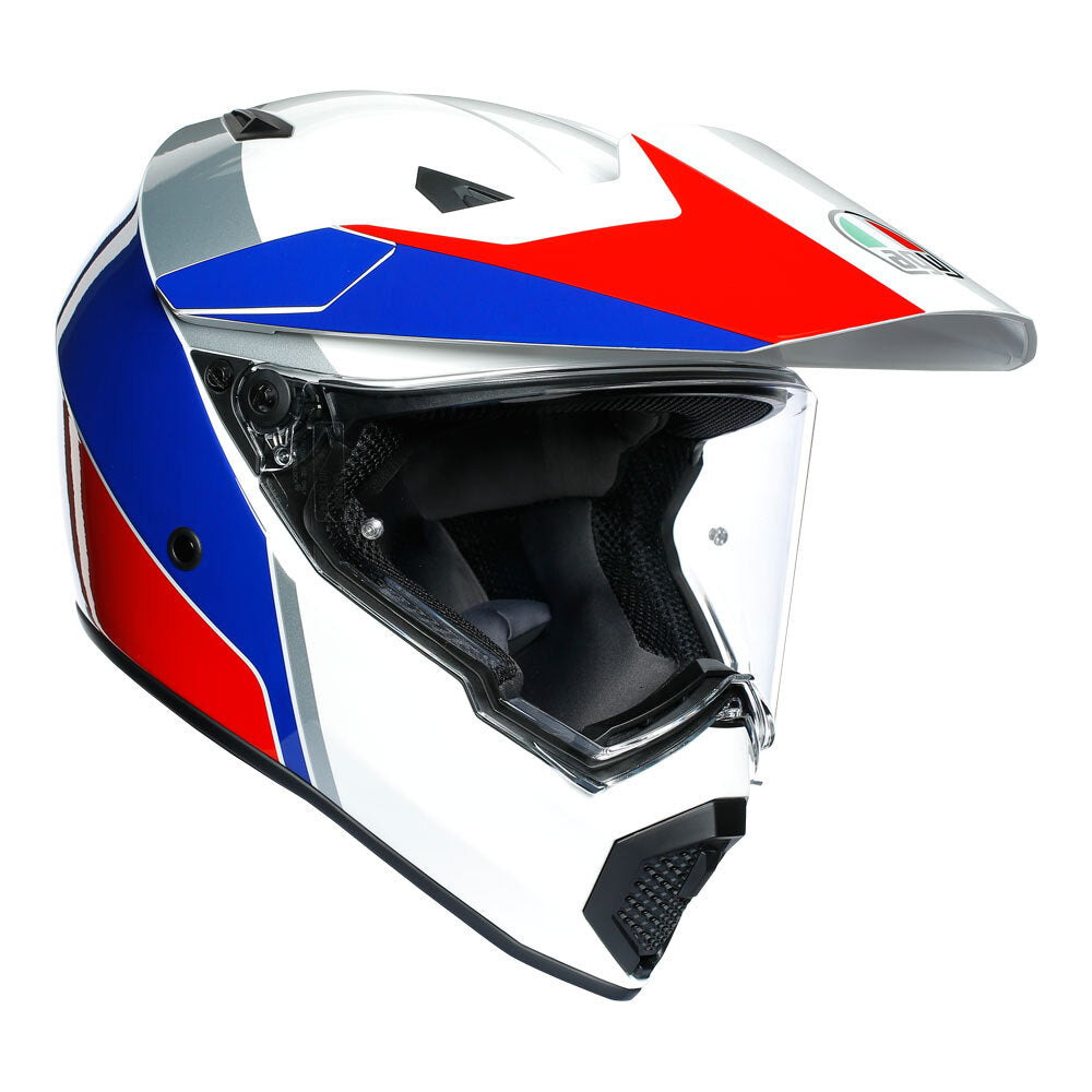 Axel collection 9インチ　ホワイト×ブルー×レッド AGV AX9 Atlante White/Blue/Red Helmet – EasyR