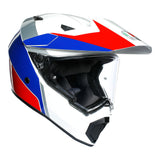 AGV AX9 Atlante White/Blue/Red Helmet - EasyR