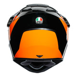 AGV AX9 Trail Gunmetal/Orange Helmet