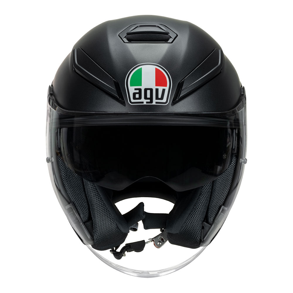 AGV K5 Jet Evo Matte Black Helmet