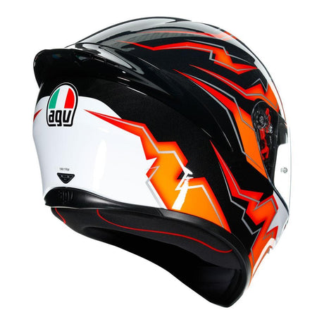 AGV K1 Kripton Black/Orange Helmet - EasyR