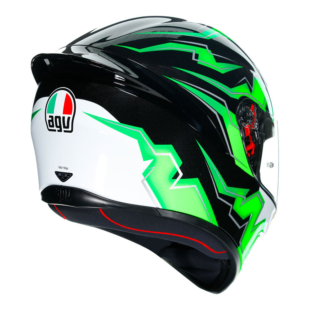 AGV K1 S Kripton Black/Green Helmet