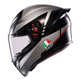 AGV K1 S Lap Matte Black/Grey/Red Helmet