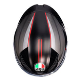 AGV K1 S Lap Matte Black/Grey/Red Helmet